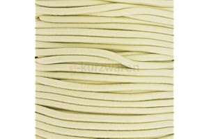 E-KURZWAREN 5m Gummikordel 1mm / 2mm / 2,5mm / 3mm / 4mm / 5mm Hutgummi hochwertig Rundgummi Gummischnur elastisch Handwerk 32 Farben