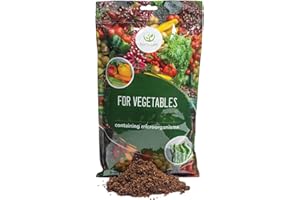 Hortulani Microbiological Plant Food & Fertiliser for Vegetables - Natural Soil Improver with Active Microorganisms - Organic Tomato Feed for Enhanced Growth & Disease Resistance - 500g Covers 50m2