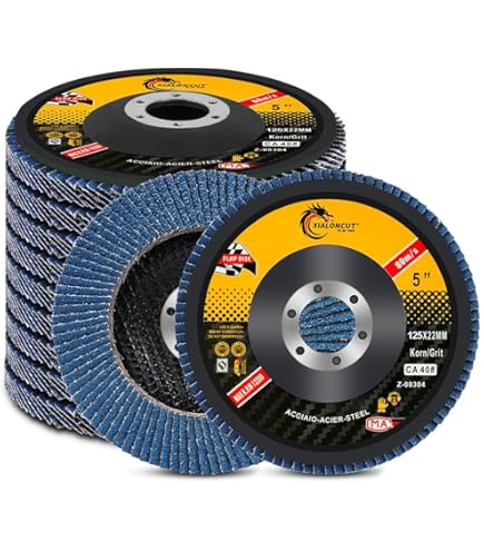 BEAST Disques Lamelles Plat En Corindon Granulométrie 100 - Set De 3