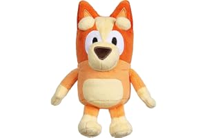 Bluey Friends BINGO Plyschleksak på 8 tum (20 cm) med etiketter, äkta licens