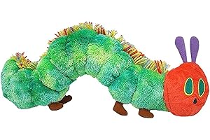 CZSMART Jouet Chenille, la poupée en Peluche Chenille très affamée, Grande Peluche Chenille, Jouet en Peluche pour bébé, de fête des Enfants pour Filles garçons 9.8''