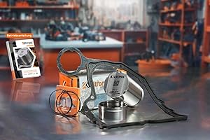 KITRONIC Juego de reparación de memoria de presión DQ200 para DSG, 7 velocidades, mecatrónica, engranaje de embrague seco 0AM compatible con VW | con llave de montaje y junta