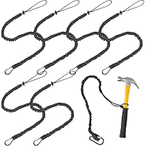 6-teiliges Werkzeug-Sicherungsset – Einziehbare Fallschutzleinen Mit Karabiner Für Höhenarbeiten (90–170 Cm, 10–15 Kg Traglast) 6-teiliges Werkzeug-Sicherungsset – Einziehbare Fallschutzleinen Mit Karabiner Für Höhenarbeiten (90–170 Cm, 10–15 Kg Traglast)
