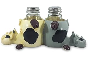 Paolo Chiari 7509 Sale e Pepe Mucca Alice, Marmoresina, Multicolore, 15x15x6 cm