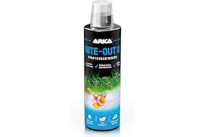 MICROBE-LIFT Starterbakterien Aquarium 473 ml – ideal bei Neustart, Wasserwechsel & Fischbesatz – reduziert Ammonium & Nitrit schnell – biologisch, sofort aktiv & sicher für alle Fische – ARKA Nite-Out II