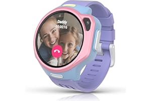 myFirst 4G Kids Smart Watch Fone R2 for EU ASIA only, eSIM Technology 5MP Camera Video Voice Call Messaging GPS Tracker for Kids Gift for 5-12 Years Old Boys Girls (Cotton Candy Mix)