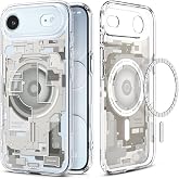 Spigen iPhone Air ile Uyumlu MagSafe Kılıf Ultra Hybrid Zero One Mag Fit Sararmaya Dayanıklı Tasarım Bej Şeffaf Kapak - ACS10