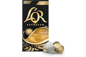 L'OR Espresso Café Cápsulas Vainilla - 10 Cápsulas Compatibles Nespresso