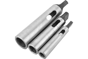 LANTRO JS Cono Morse Taladros, 3pcs Cono Morse de broca La reducción Adaptador, MT1-MT2 MT2-MT3 MT3-MT4, Adaptador Taper La reducción portabrocas Manga para Torno Fresado