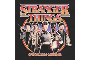 2026 CALENDAR STRANGER THINGS SEASON 5 MONTH TO VIEW SQUARE WALL CALENDAR OFFICIAL PRODUCT