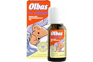 Olbas Oil for Children 30ml - Inhalant Decongestant Oil - Relief from Catarrh, Colds & Blocked Sinuses - for Children Over 3 Months Old
