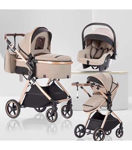 Friedrich Hugo PCS_BERLIN-2IN1-AIR-GW-01 Friedrich Hugo Berlin, 2 in 1  Kombi Kinderwagen, Luftreifen, grau : Amazon.de: Baby