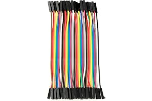 5 ST Tråd Färgglada 10 Cm Bygelkablar F2F Jumper Femmina 5 Cm Breadboard Bygelkablar 40 Stifts Tråd Hona Till Hona Trådbandsk