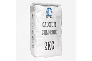 BlueBay Aquatics 2KG - Calcium Chloride Flake Dihydrate 77% Food Grade Marine Concrete Desiccant Pool Balancer