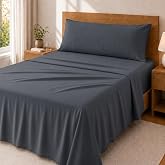 Degrees Home Premium Bedding Set 90 x 190 cm, 3 Pieces: Fitted Sheet, Top Sheet and Pillowcase 50 x 80 cm &ndash; Brushed Microfibr