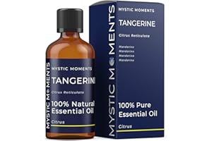 Mystic Moments | Olio essenziale di mandarino 100 ml - olio puro e naturale per diffusori, aromaterapia e massaggio miscele senza OGM vegano