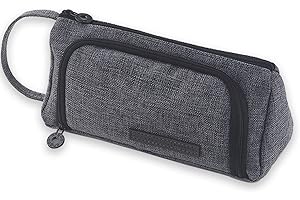 ONCCI Astuccio portapenne, per ragazze e ragazze, 3 scomparti, per scuola e ufficio