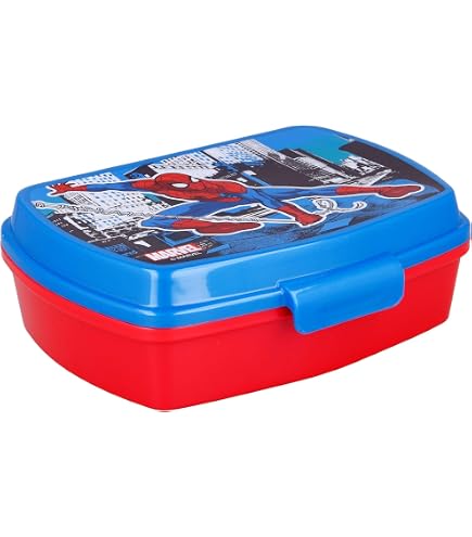 Appareil à Croque-Monsieur Sonic Rectangulaire Multicolore - Boîte à Sandwich Enfant Réutilisable Sans BPA