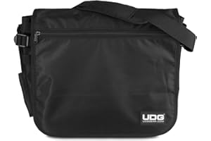UDG Ultimate U9450BC/OR - Bolsa de mensajero (tamaño pequeño), Interior negro y naranja.