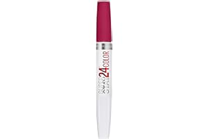 Maybelline New York Super Stay 24H Optic Brights - Pintalabios líquido y de larga duración, color rojo blanqueado nº 865, 5 g