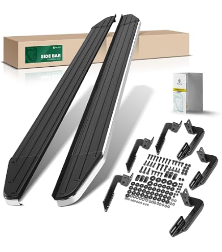 TAC Running Boards For 2020-2025 Ford Explorer - Black Aluminum Side Steps Nerf Bars (5 Year Warranty)