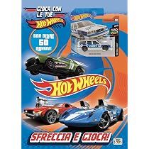 Colori in pista. Hot Wheels. Sticker & color. Ediz. a colori. Con ...