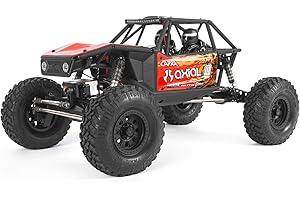 Axial 1/10 Capra 1.9 Unlimited 4WD Trail Buggy Spazzolato RTR Crawler radiocomandato, Colore: Rosso, AXI03000BT1