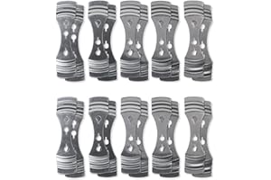 JULWHISPER 20PCS Candle Wick Centering Device, Metal Centering Device for Candle Making Candle Making Supplies - 3 Holes