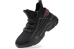 FUSHITON Bambini Scarpe Sportive Ragazzi Ragazze Scarpe da Corsa Scarpe da Passeggiata Moda Comodo Sneaker Casual