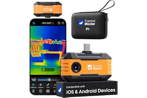 Värmekamera för iPhone och Android Thermal Master P1 infraröd kamera X³ IR-upplösning 320 x 240, -20 ℃ – 600 ℃ HVAC inspektio