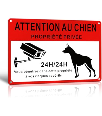 Amstaff 'Achtung Hund' Schild Aus Alu-Dibond (3 Mm) – Wetterfest Für Draußen & Innen – In 15x20 Cm