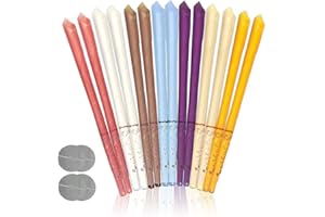OKALABANDEE 16 Piezas Velas De Oreja, profesional Limpieza De Oídos, Kit De Vela De Oreja, Para Mejorar cera oidos, Relajación y Limpieza, Con Discos de Protección
