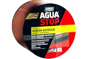 CEYS BRICOSOL CE901006 AGUASTOP BANDA IMP. BUTILO TEJA 10CMX10M, aplica