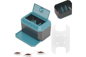 Terrarium för små djur – 400 gram nättopp, avelsfodral, utfodring kläckeri | Geckoödla levande mat förvaring kackelbehållare husdjurstillbehör enkla rena sniglar isopoder tarantel rostsäker