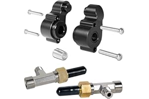 YOURSME HP4600 Gland Kit and HF4202 Bleeder Tee Kit Fit for Baystar Hydraulic Steering Cylinder