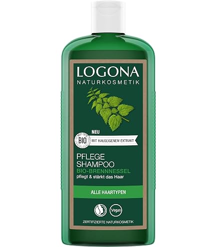 LOGONA Naturkosmetik Feuchtigkeit-Shampoo fr natrlich hydratisiertes  Haar, Geeignet fr trockenes Haar, Feuchtigkeitsspendendes Haarshampoo mit  Bio-Aloe Vera, 1 x 250 ml : Amazon.de: Kosmetik