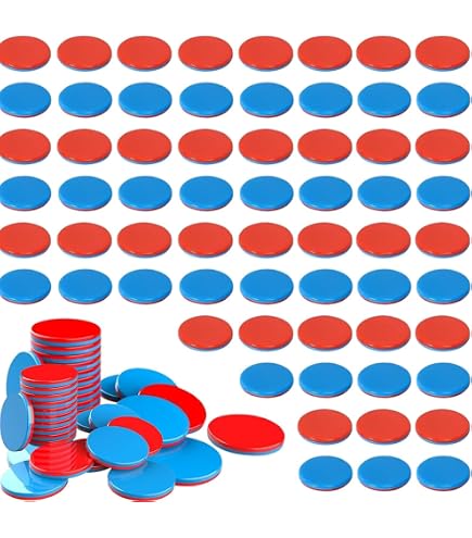 100 Cubetti Impilabili Per Matematica 5 Colori – 1,7 Cm – Per Scuole E Attività Didattiche