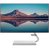 Lenovo Q-Series 24 Inch (60.5Cm) 1920x1080 Pixels FHD IPS Monitor | Height Adjustment, 2X3W Speakers, 75Hz, AMD FreeSync, HDM