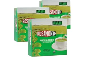 YERBOX Rosamonte Yerba Mate Cocido Tradizionale 150 Bustine di Tè (450g) | Ricca di Vitamine e Antiossidanti | Tè Yerba Mate Energizzante
