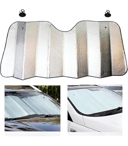 A1 Opvouwbare Zonwering Voor De Voorruit Met Opbergtas Auto Vrachtwagen Suv Voorruitbescherming Binnenaccessoires Warmte Maat L 2194215273
