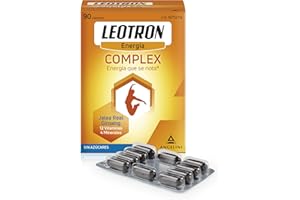LEOTRON Complex - 90 cápsulas - Energía que se nota - Complemento alimenticio con Jalea Real, Ginseng, 12 vitaminas y 4 minerales - Envase para 90 días, a partir de 12 años.