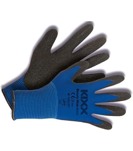 KIXX Flex Handschuh Nylon/Latex | Gartenhandschuhe | Arbeitshandschuhe