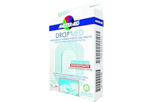 Master Aid Drop Med Medicazione in morbido in tessuto non tessuto,7 X 5 cm, 5 Pezzi
