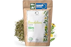 ORIGEENS DANDELION TEA ORGANIC 100g Origin EU | Organic Dandelion tea, Detox detox and diuretic tea | Dried ​​Dandelion leaves