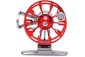 BHGYTEC Ocobudbxw Full Metal Ultra-light Former Ice Fishing Reels Wheel Fly Fishing Reel Aluminum