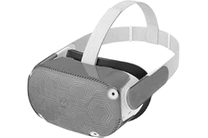 M AMVR AMVR VR - Carcasa Protectora para Auriculares, Ligera Y Duradera, para Accesorios Quest 2, Evita Colisiones Y Arañazos (Negro)