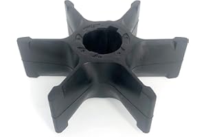 KUNOANZ 47-99971M 6F5-44352-00-00 Water Pump Impeller For Yamaha 40 HP 40HP Mercury Mariner Sierra 18-3088 2 Stroke Outboard 40C 40A C40 2 Cylinder