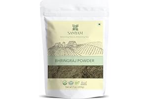 SAMYAM Bhringraj Herbal Hair Care Powder - 200g Pack | Herbal Hair Tonic, Hair Growth, Strong Hair