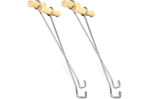 HOUNDSBAY Cowboy Boot Hook for Men and Women - Boot Puller for Cowboy Boots with Long Handles