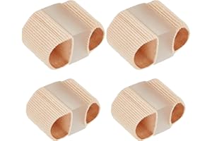 DMNQ 4 piezas Separadores de Dedos de los Pies Corrector Dedos Pies Separadores Dedos Pies Separadores Dedos Pies Silicona Corrector Dedo Martillo Corrector de Juanetes Adecuado para Hombres y Mujeres